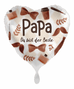 Premioloon Folienballon Papa du bist der Beste 43 cm
