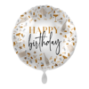Premioloon Folienballon Happy Birthday 45 cm