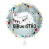 Premioloon Folienballon Alles gute zum Geburtstag Lama 45 cm