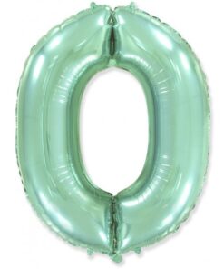 Flexmetal Folienballon Zhal 0 Pastel Mint 102 cm