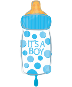 Anagram Folienballon It`s a boy Flasche 58 cm