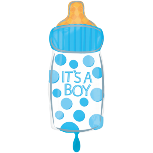 Anagram Folienballon It`s a boy Flasche 58 cm