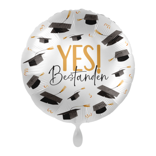 Premioloon Folienballon "Yes bestanden" 43 cm