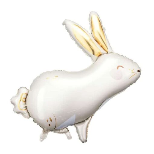 PartyDeco Folienballon Hase 70 cm