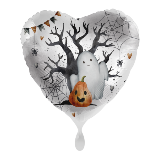 Premioloon Folienballon Halloween Friendly Ghost & Pumpkin 43 cm