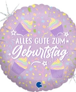 Grabo Folienballon Alle gute zum Geburtstag 46 cm