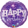 Qualatex Folienballon Happy Birthday 46 cm