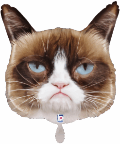 Grabo Folienballon Katze 61 cm