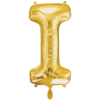 Folienballon Buchstabe I Gold XXL