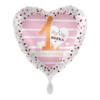 Folienballon 1 Geburtstag 45 cm