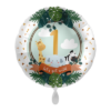 Follienballon 1 Geburtstag Safari 45 cm