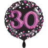 Folienballon 30 Geburtstag 3D Effect 81 cm