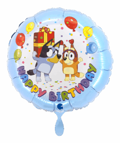 Grabo Folienballon Bluey Happy Birthday 46 cm