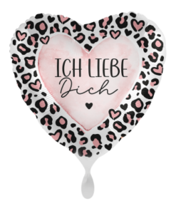Folienballon Ich Liebe Dich 43 cm