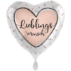 Folienballon Lieblingsmensch 71 cm