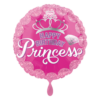Folienballon Happy Birthday Pricess 43 cm