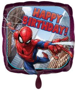 Folienballon Spiderman Happy Birthday 43 cm