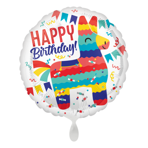 Folienballon Lama Happy Birthday 43 cm