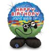 Folienballon Controller Happy Birthday mit Standfuß 46 cm