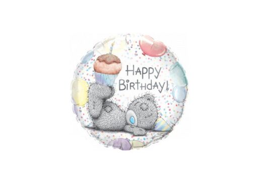 Folienballon Teddy Bär Happy Birthday 46 cm