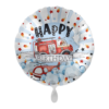 Folienballon Feuerwehr Happy Birthday 43 cm
