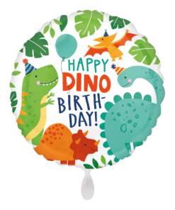 Folienballon Dino Happy Birthday 43 cm