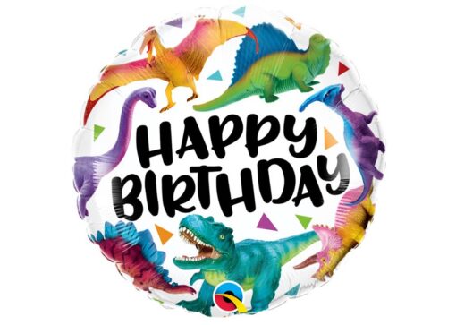 Folienballon Dino Happy Birthday 46 cm