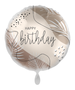 Folienballon Happy Birthday 43 cm