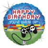 Folienballon Controller Happy Birthday 46 cm