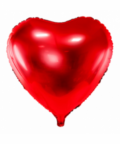Folienbalon Herz Rot 45 cm