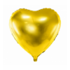 Folienballon Herz Gold 45 cm
