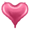 Folienballon Herz Pink Satin 61 cm