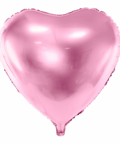 Folienballon Herz Rosa 61 cm