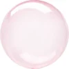 Folienballon Crystal Clearz Rosa 40 cm