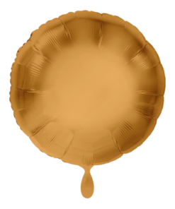 Folienballon Rund Silber 43 cm