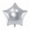 Folienballon Stern Silber 48 cm
