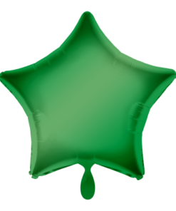Folienballon Stern Grün 48 cm