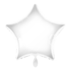 Folienballon Stern Weiß 48 cm