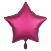 Folienballon Stern Pink Satin 48 cm