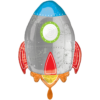 Folienballon Rakete 73 cm