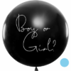 Latexballon Boy or Girl Blau 100 cm