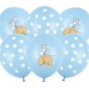 Latexballons Dots Elefant Blau Set 6 Ballons