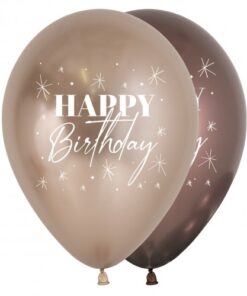Latexballon Reflex Happy Birthday 1 Stück