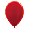 Sempertex Latexballon Matallic Rot 12 inch 30 cm
