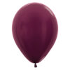 Sempertex Latexballon Metallic Burgundy 12 inch 30 cm