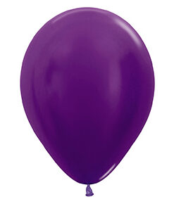 Sempertex Latexballon Metallic Violet 12 inch 30 cm