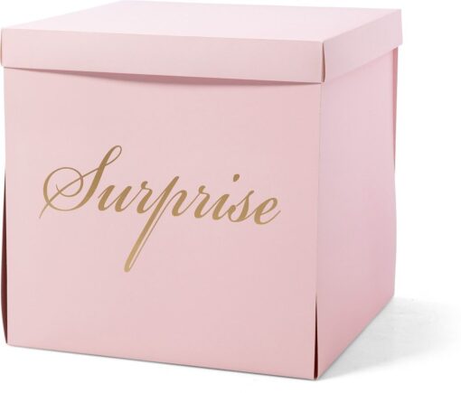 Surprise Box Rosa 50x50