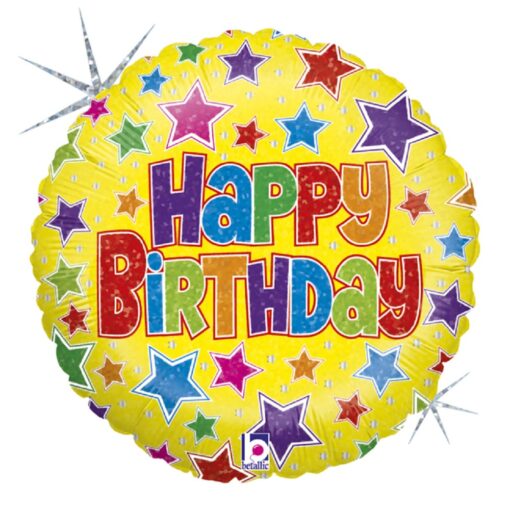 Grabo Folienballon Happy Birthday 46 cm