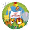 Grabo Folienballon Happy Birthday Safari 46 cm
