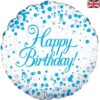 OaktreeUK Folienballon Happy Birthday 45 cm